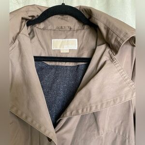 Michael Kors Trench Coat Size Small